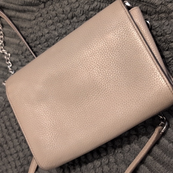 Tory Burch Britten Combo Cream Crossbody Bag with‎ Silver Accents - Picture 5 of 5